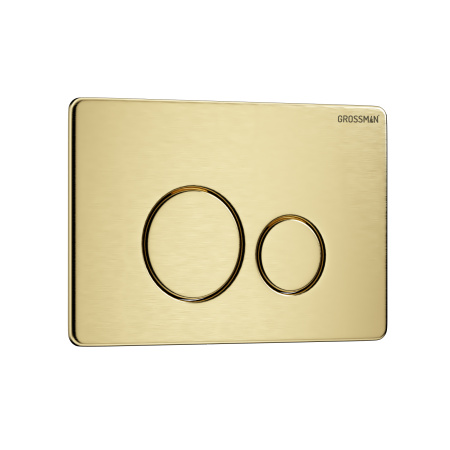 Клавиша смыва Grossman Style 700.K31.05.32M.32M золото сатиновый